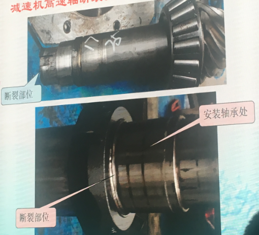 減速機高速軸的（de）斷（duàn）裂分（fèn）析及其防治