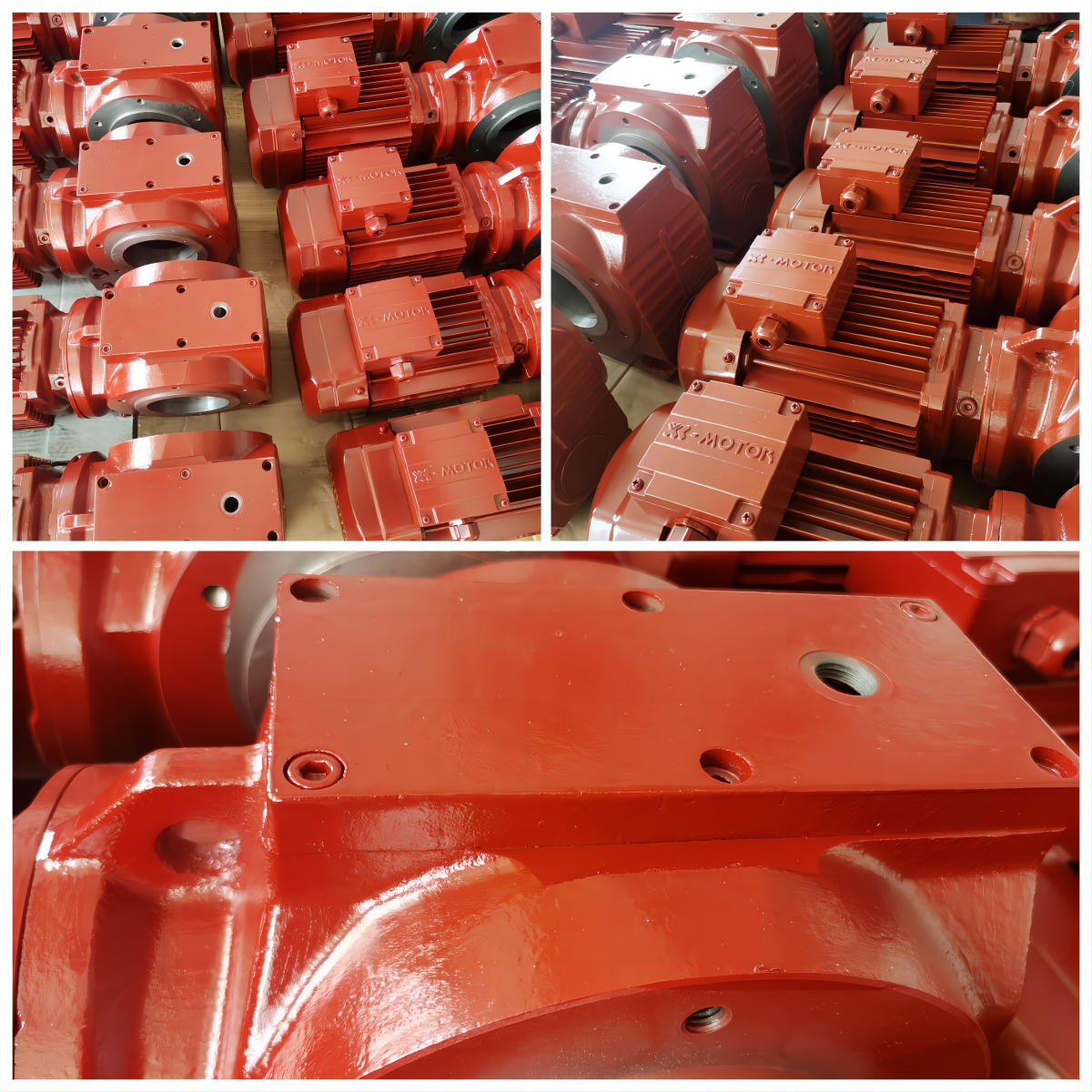 減速機屏蔽銅鋅噴塗工藝研發（fā）取得成功